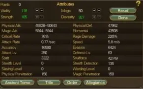 Merce/Sin R9 Perfect World International (PWI) - End game