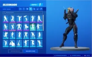 Conta fortnite com 6 temporadas, todas completas.