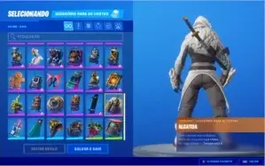 Conta fortnite com 6 temporadas, todas completas.