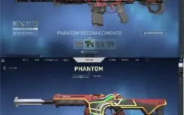Conta Valorant com Skins (Platina 3) - MMR ALTO!