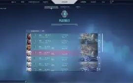 Conta Valorant com Skins (Platina 3) - MMR ALTO!