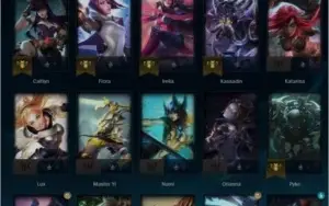 conta lvl 30 league of legends