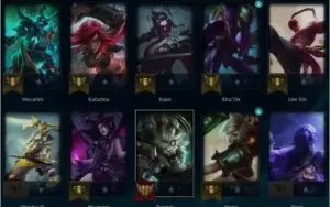 Conta League of Legends S9 Diamond 1 - Atualmente na MD10