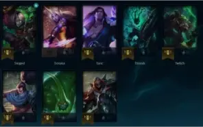 Conta League of Legends S9 Diamond 1 - Atualmente na MD10
