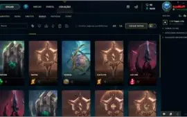 Conta League of Legends elo Gold IV