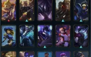 CONTA UNRANKED 29 SKINS, 61 CAMPEÕES