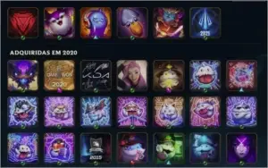 CONTA UNRANKED 29 SKINS, 61 CAMPEÕES