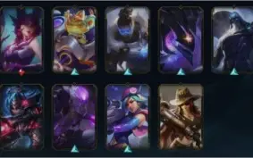 CONTA UNRANKED 29 SKINS, 61 CAMPEÕES