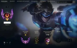 Conta Lol Mestre Handlvl Season 4
