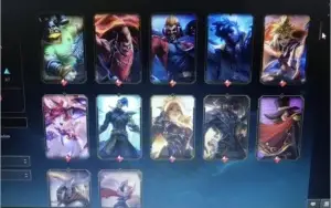 Conta LoL Com várias skin, ícones, rp, etc