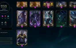 Conta League of Legends Diamond s12 233 Skins TODOS CAMPEÕES