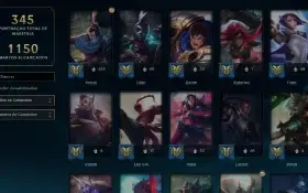 Conta League of Legends Diamond s12 233 Skins TODOS CAMPEÕES