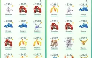 Conta de Pokémon GO