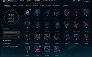Conta League of Legends Platina IV