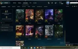 Conta Ouro IV, 6 skins, 31 champz. MMR BOM.