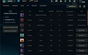 Conta Platina 1 com 24 Champs e 2 Skins