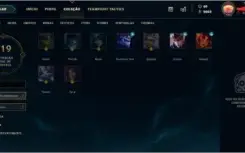 Conta de LOL unranked c/ 173 skins c/ e-mail valido