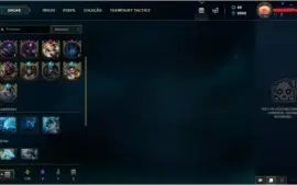 Conta de LOL unranked c/ 173 skins c/ e-mail valido