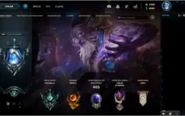 Varias Skins, Runas, Emotes, Icones. Conta FULL