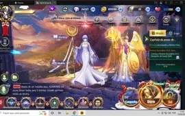 Conta TOP Saint Seiya Awakening  242k de gemas,  898 estrela