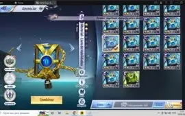 Conta TOP Saint Seiya Awakening  242k de gemas,  898 estrela
