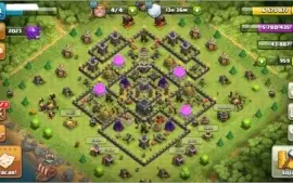 cv9 full clans of clans