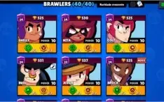 Conta do Brawl Stars full com Várias Skin ílimitada