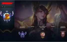 Vendo conta League of Legends
