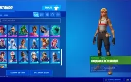 Conta Fortnite com várias skins + 1.050 V-Bucks + jogos