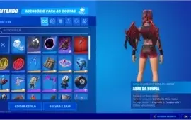 Conta Fortnite com várias skins + 1.050 V-Bucks + jogos