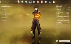 GENSHIN IMPACT - AR20 - ZHONGLI + QIQI 5*