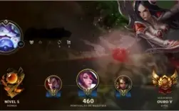 Conta League of Legends Ouro V