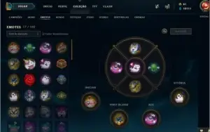 Conta LOL 255 SKINS FOD@S