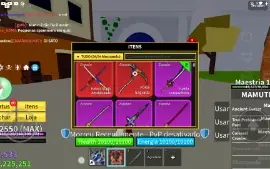1 X Lvl 2550 + Cdk + Ghm + V4 Full Gear - Mink