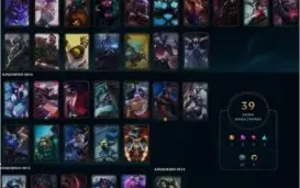 CONTA LEAGUE OF LEGENDS PLATINA 2/5 - 39 SKINS - 91 CAMPEÕES