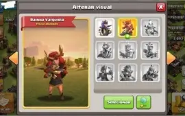 CONTA CV10 CLASH OF CLANS + 2693 GEMAS