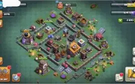 CONTA CV10 CLASH OF CLANS + 2693 GEMAS