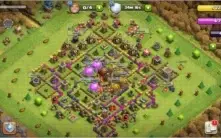 Clash of Clans cv10 (quase cv11) - Mal upado