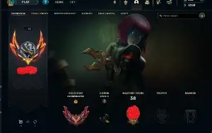 Conta Grao Mestre Gm Lol