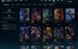 Conta Grao Mestre Gm Lol