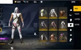 Conta de Free Fire com mais de 700 diamantes