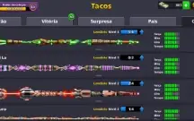Conta 8 BALL POOL 881 fichas + 16 LENDÁRIOS
