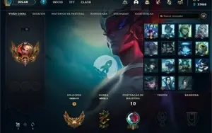 Conta OURO 4 - Smurf LOL (league of legends) ELOMOON