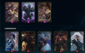 CONTA LOL MTS SKINS BOAS WINRATE BOA BARATA DMS P SAIR AGORA