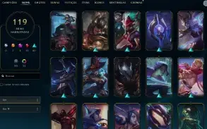 Conta Lol Full Acesso I 119 Skins I  I Mono Nocturne