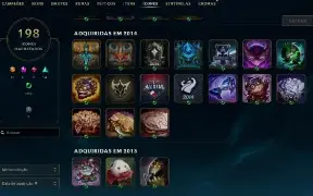 Conta Lol Full Acesso I 119 Skins I  I Mono Nocturne