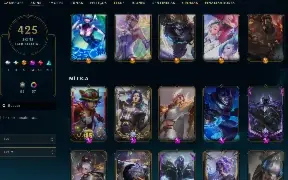 Conta League Of Legends - Sem Elo Atual - 425 Skins ++++