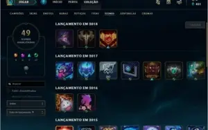 GOLD 4, 31 CHAMPS, 8 SKINS