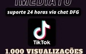 1K De Visualização Tiktok R$ 0,99 Famoso Views