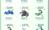 Conta de Pokémon GO 3ª Geração